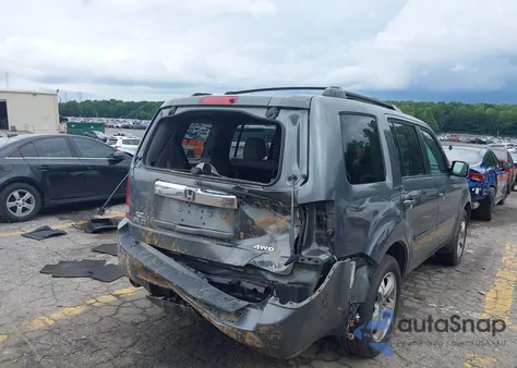 2013 Honda Pilot Ex-L из США, поврежденный, VIN 5FNYF4H55DB065023